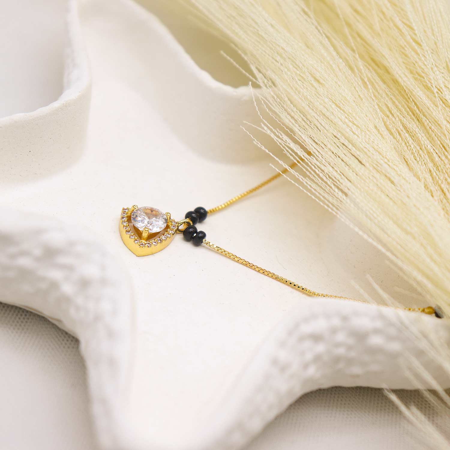 Arohi Gold Plated Mangalsutra