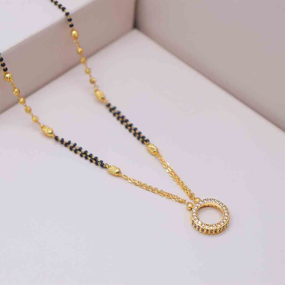 Dhrishti Gold Plated Mangalsutra