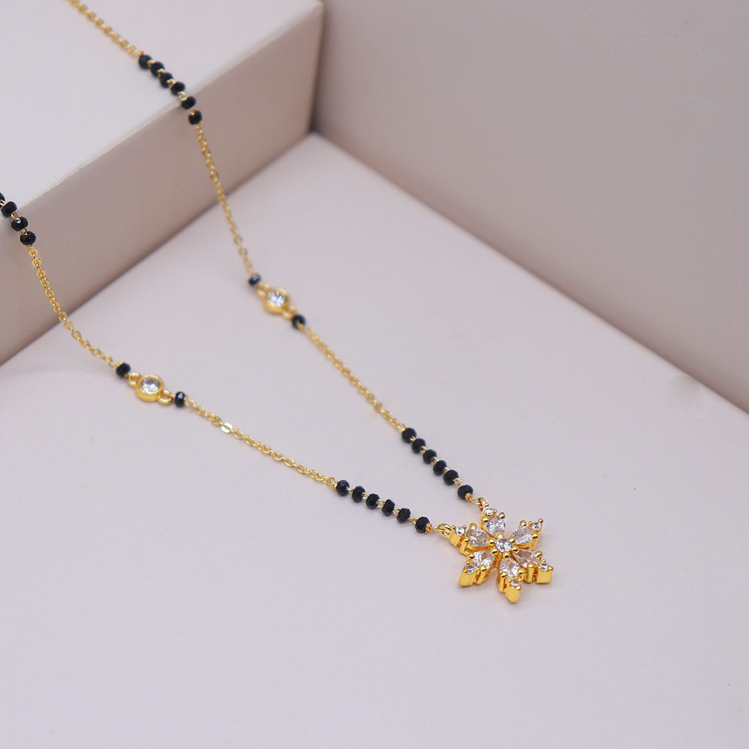 Nida Gold Plated Mangalsutra