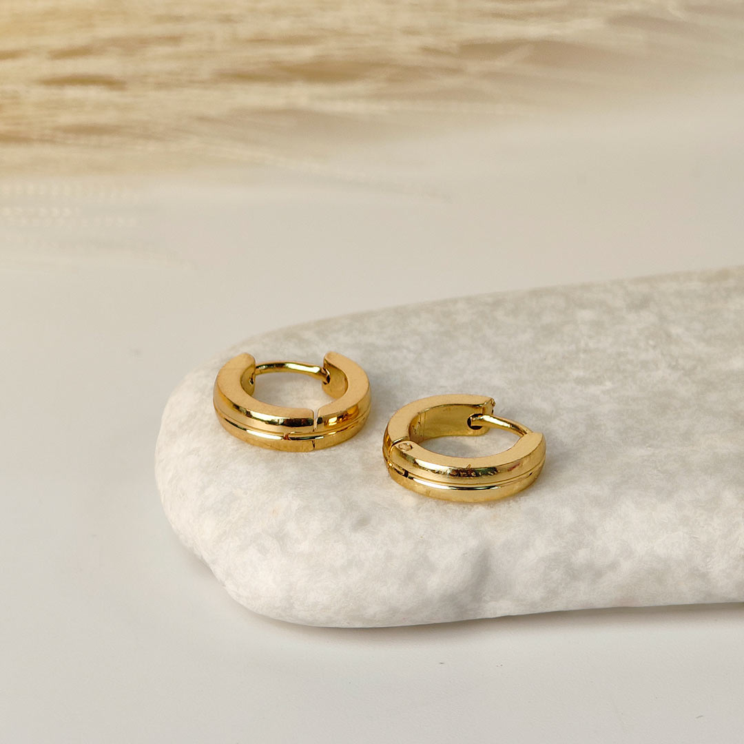 Maayvika Gold plated Hoops Earings