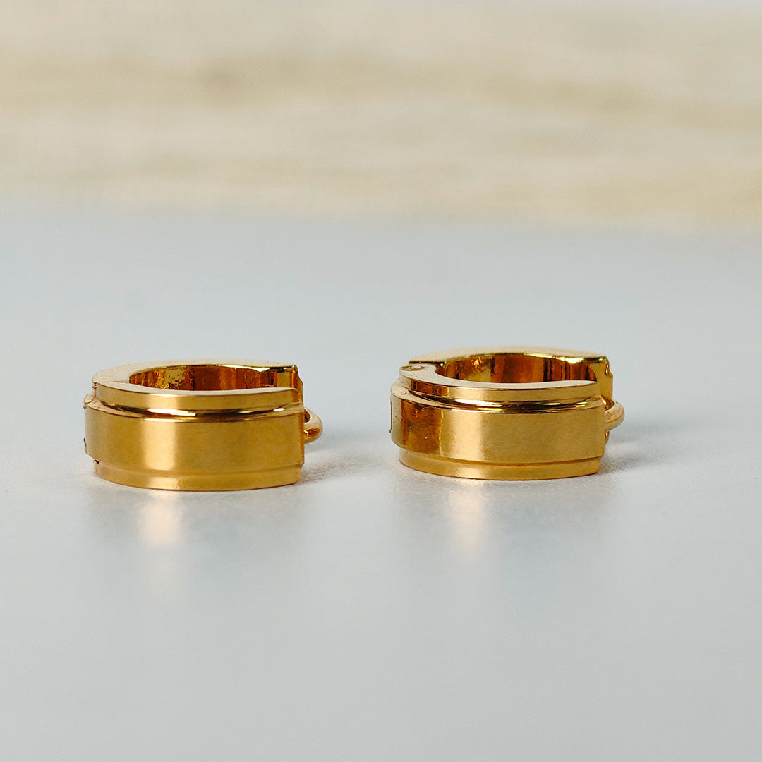 Aadravi Gold plated Hoops Earings