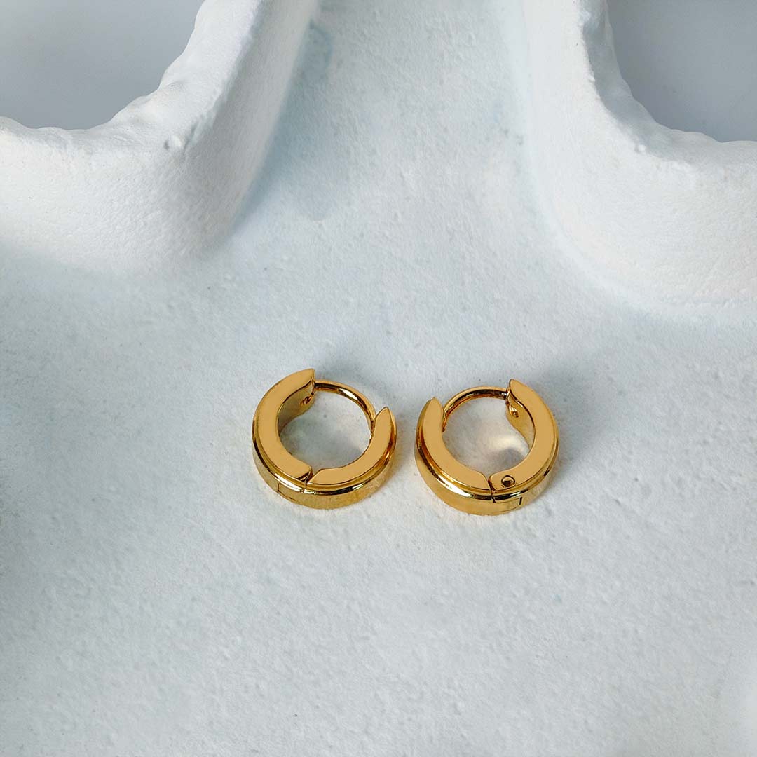 Aadravi Gold plated Hoops Earings