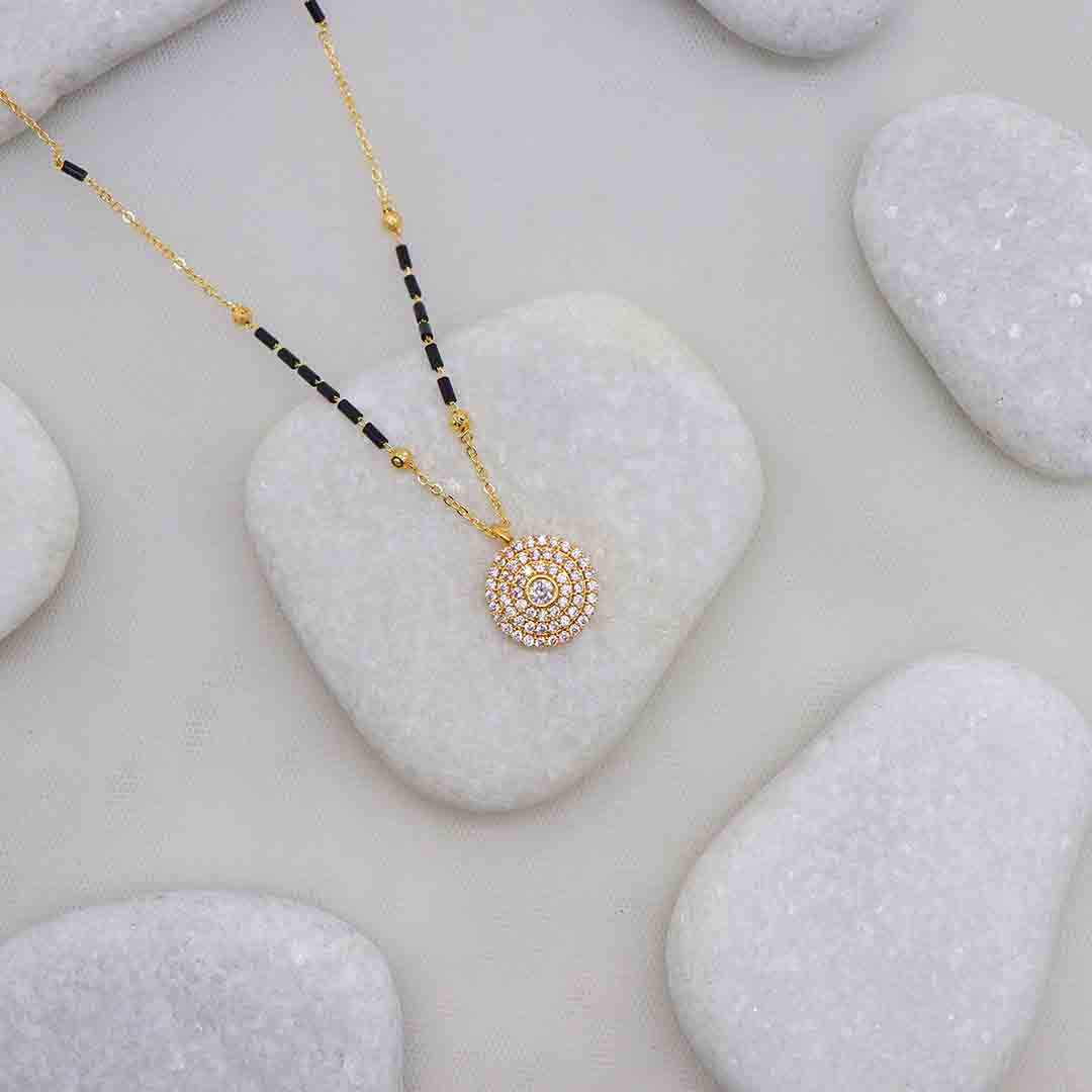 Charu Gold Plated Mangalsutra
