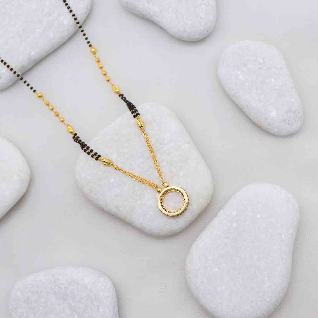 Dhrishti Gold Plated Mangalsutra