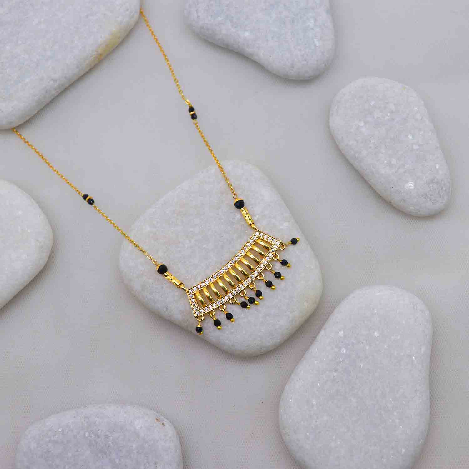 Amrita Gold plated Mangalsutra