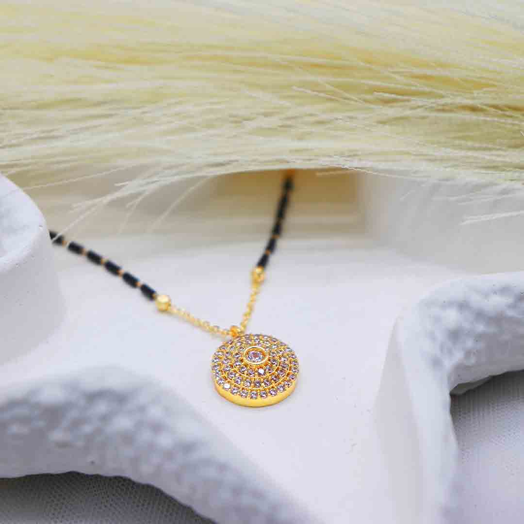 Charu Gold Plated Mangalsutra