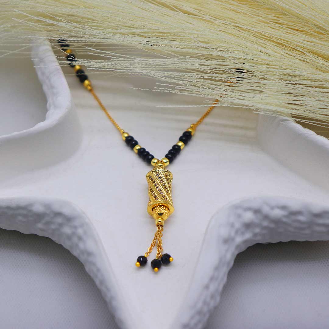 Ishita Gold Plated Mangalsutra