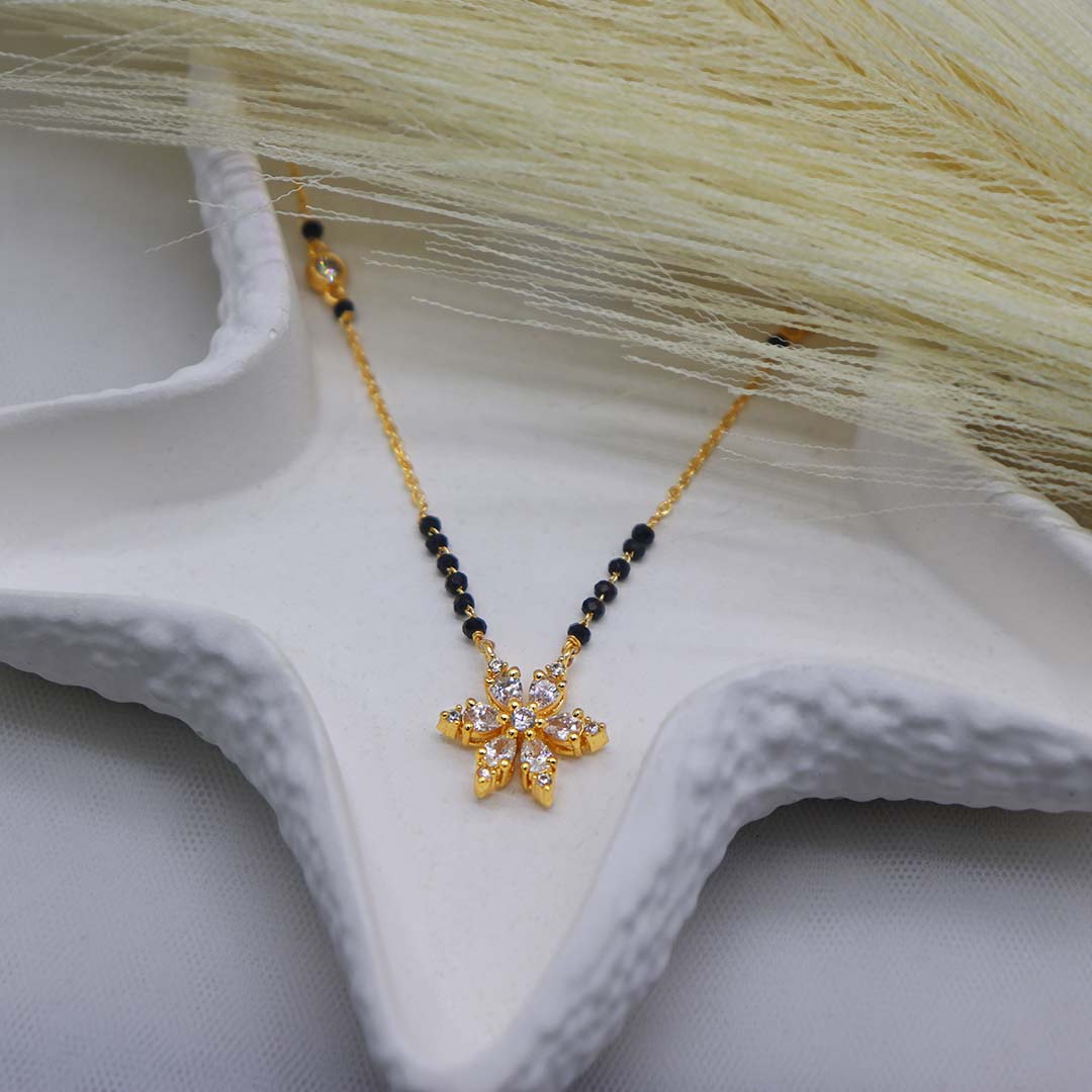 Nida Gold Plated Mangalsutra