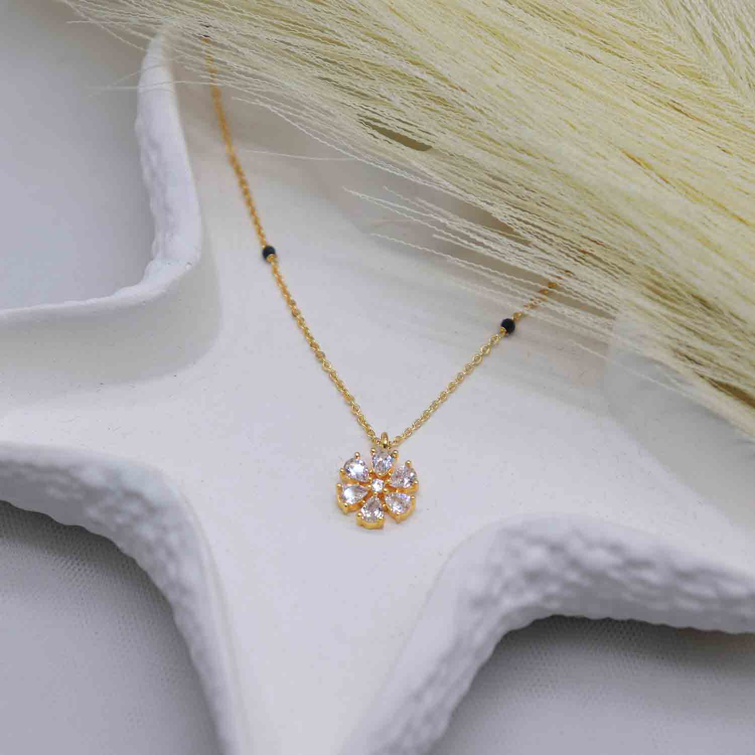 Kriti Gold Plated Mangalsutra