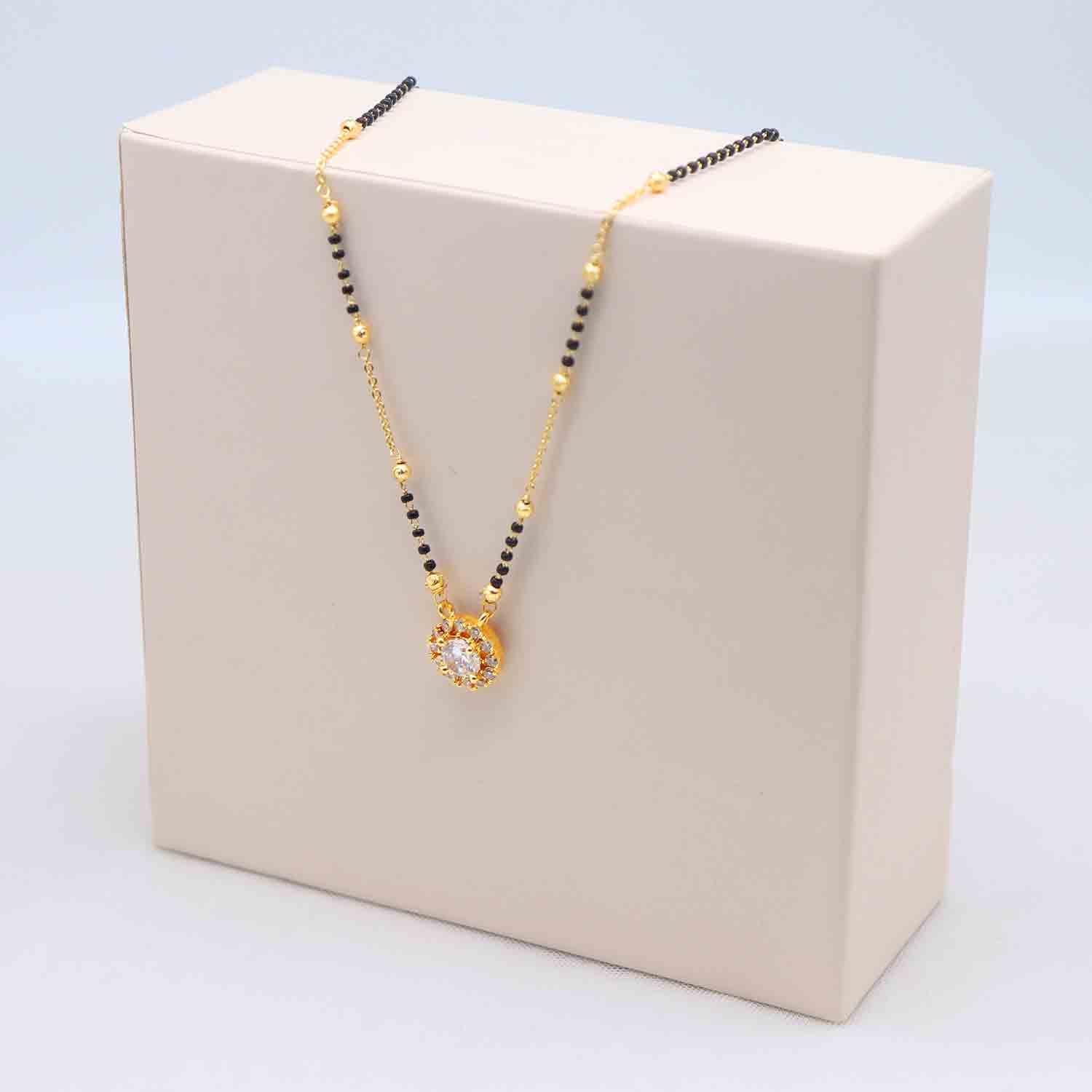 Radhika Gold Plated Mangalsutra