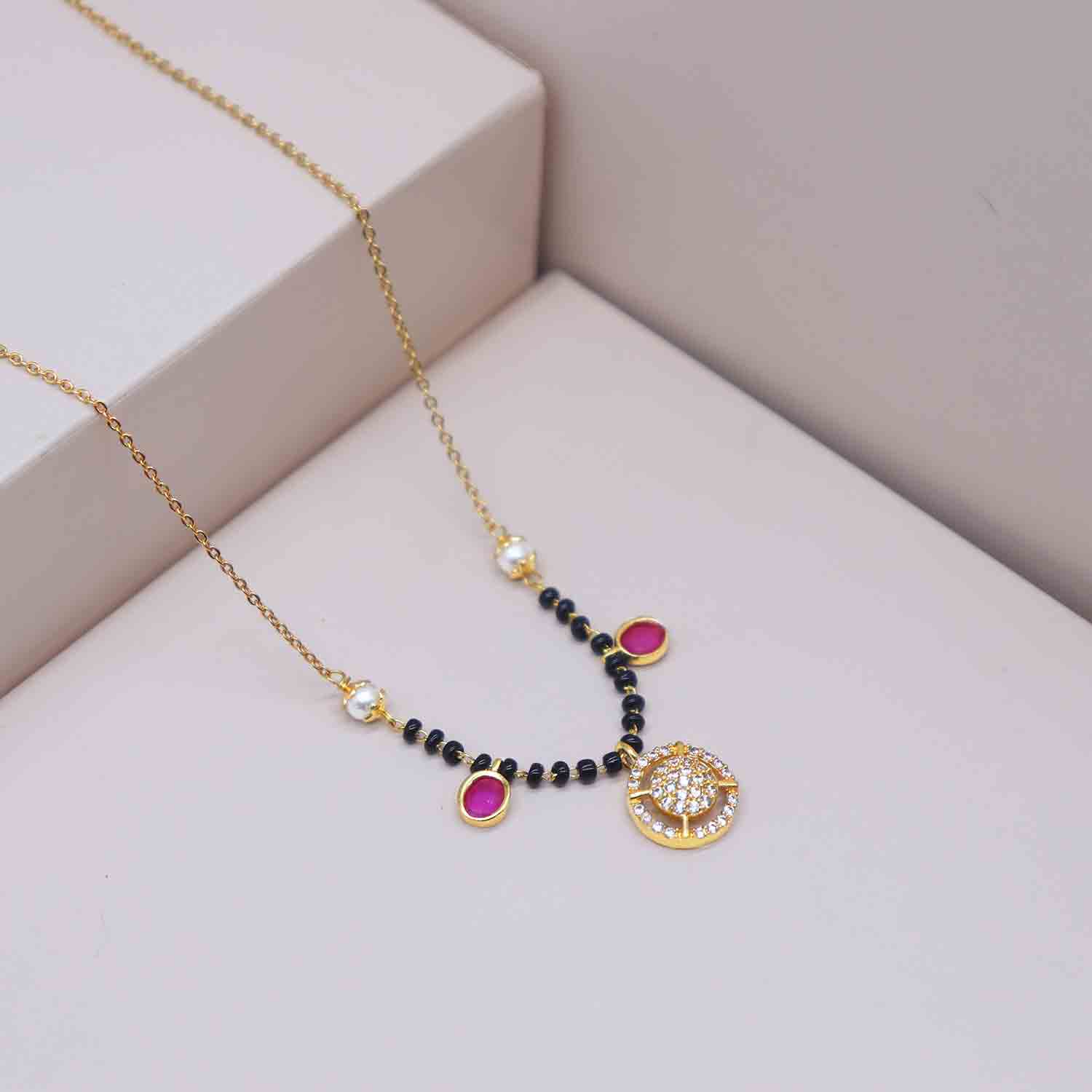 Asma Gold Plated Mangalsutra