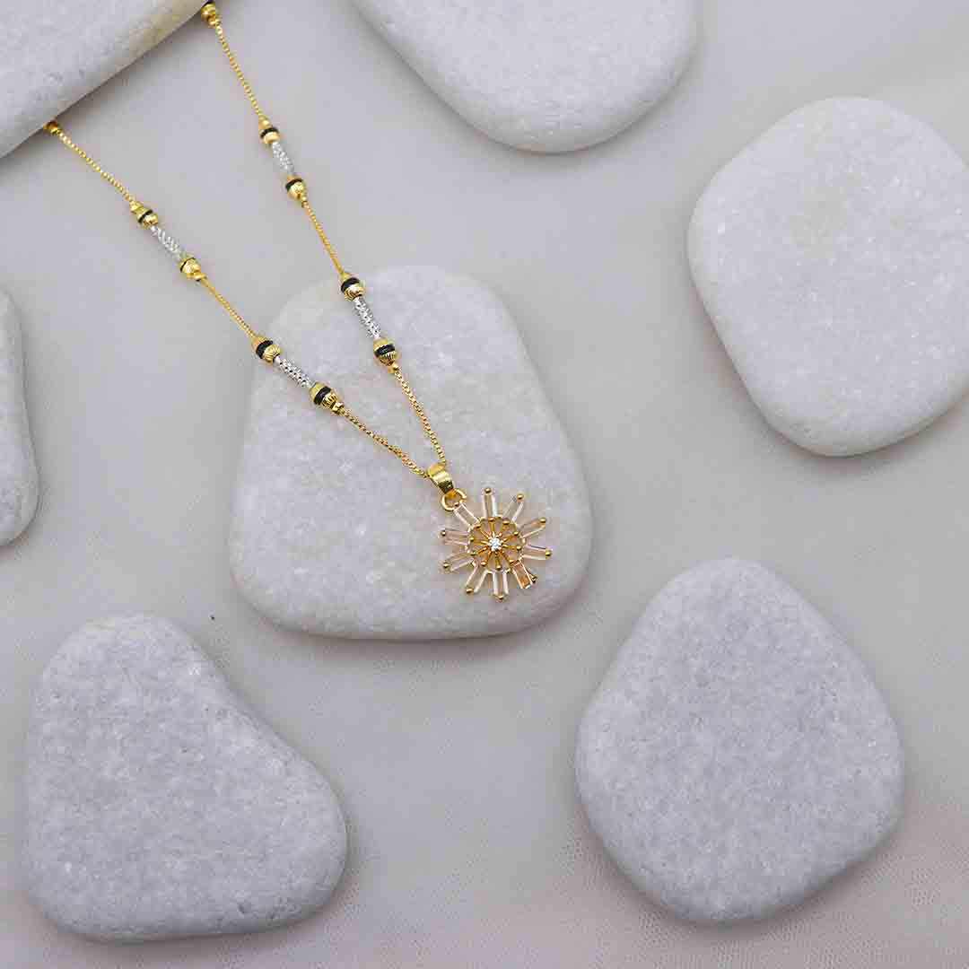 Surajmukhi Gold Plated Mangalsutra