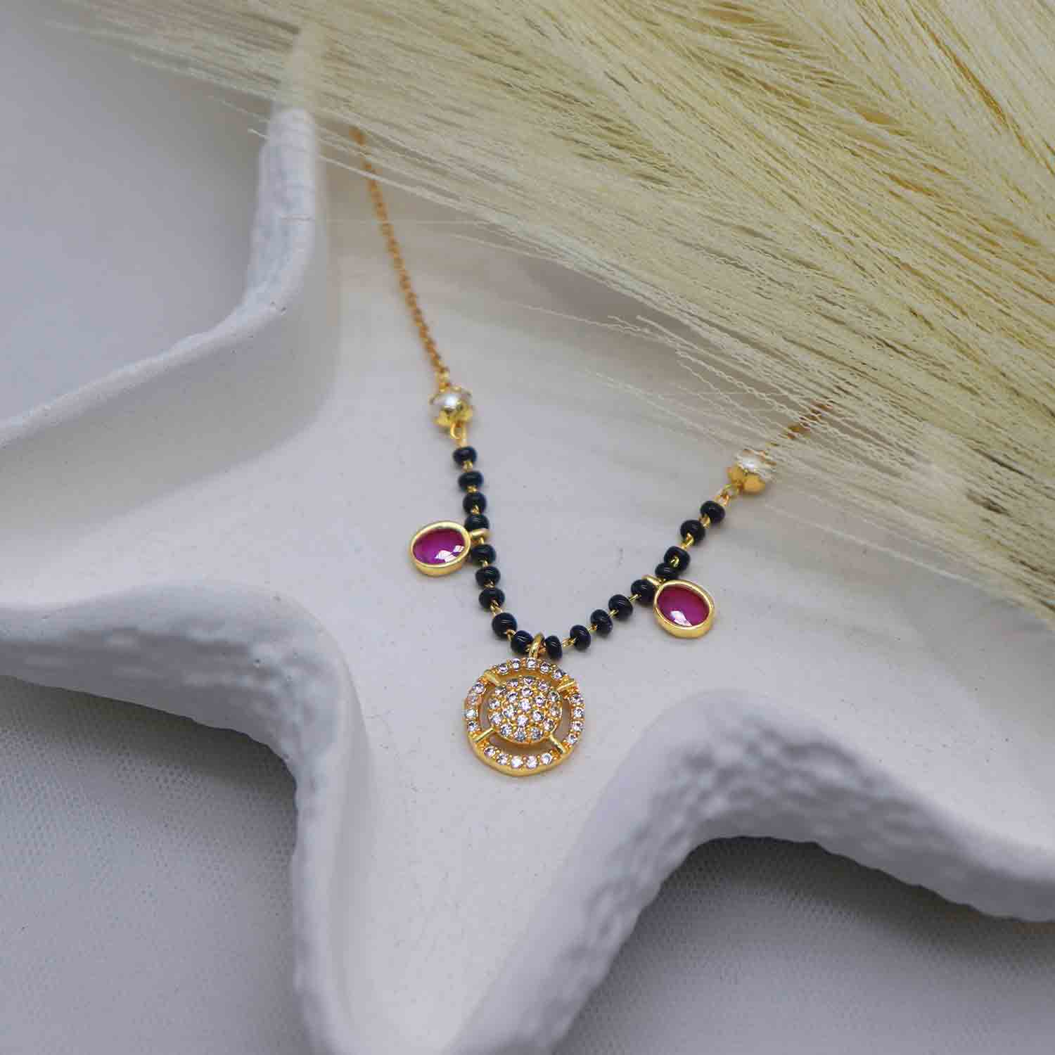 Asma Gold Plated Mangalsutra
