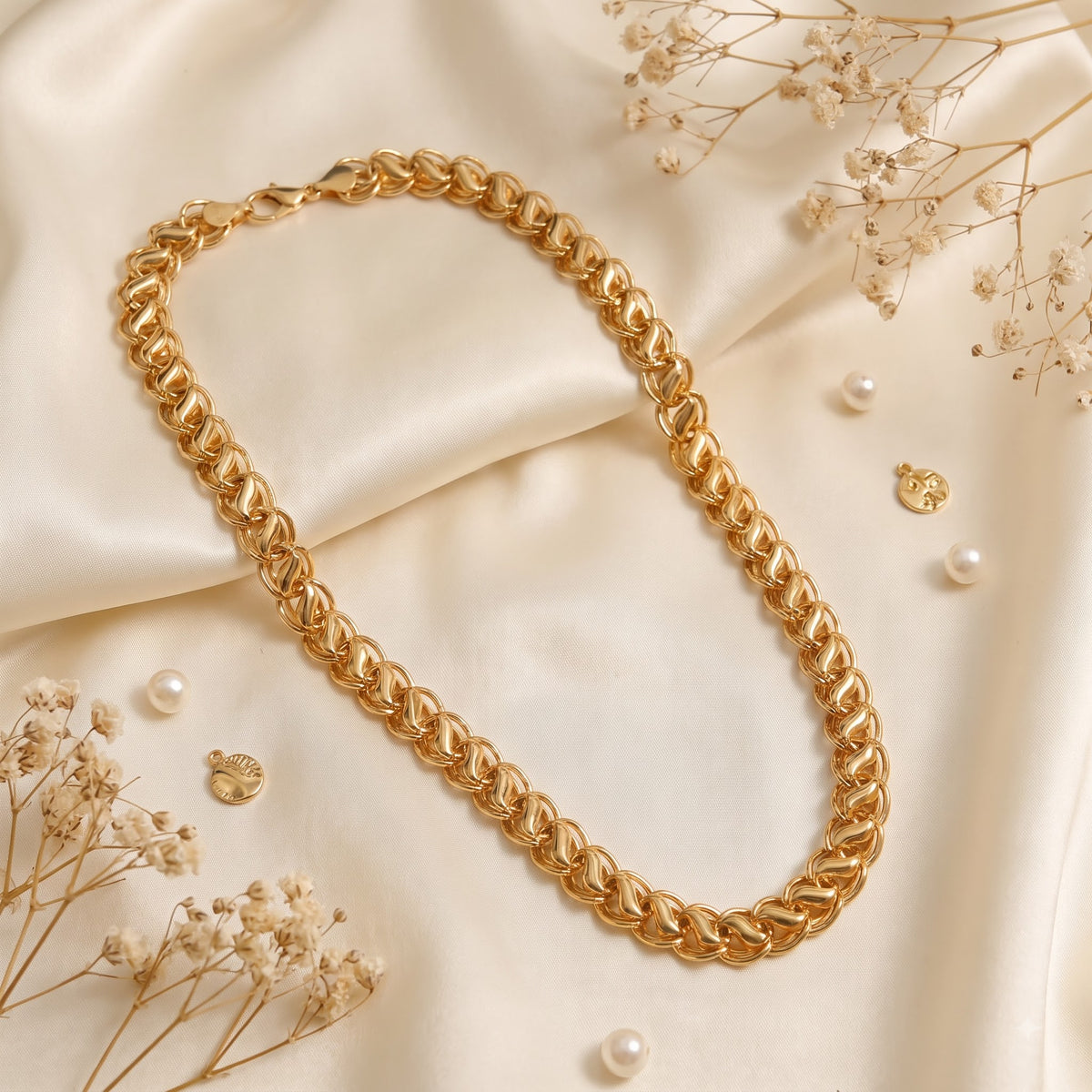 Neha Gold Plated Chain