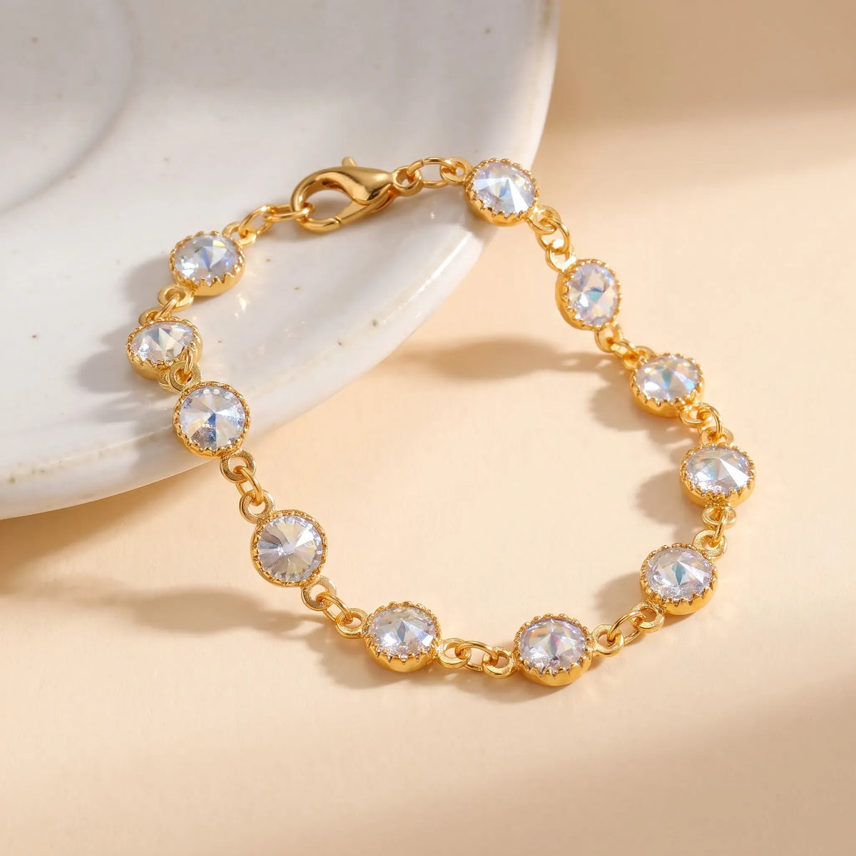 Diya Gold Plated Bracelet