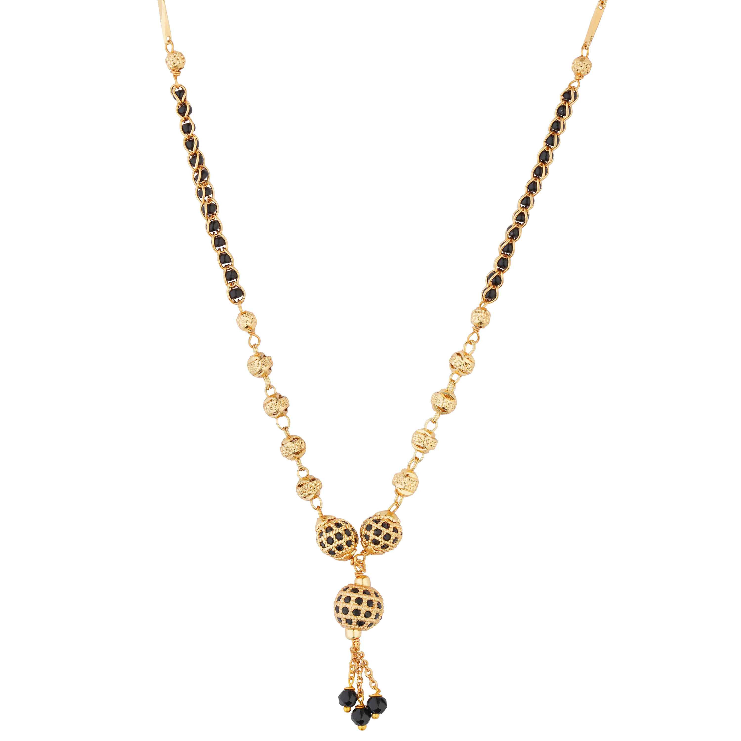 Myra gold plated mangalsutra Close-Up Product Image