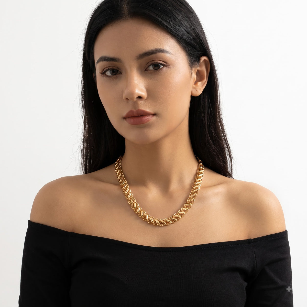 Neha Gold Plated Chain